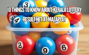 kerala lottery result net