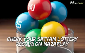 satyam lottery result